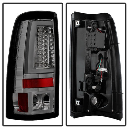 Spyder Chevy Silverado 1500/2500 99-02 Version 2 LED Tail Lights - Smoke ALT-YD-CS99V2-LED-SM 5081896 5081896 Photo - Unmounted