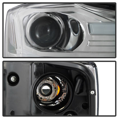 Spyder 04-15 Nissan Titan / 04-07 Nissan Armada V2 Projector Headlights - Chrome PRO-YD-NTI04-DRL-C 5085498 5085498 Photo - Unmounted