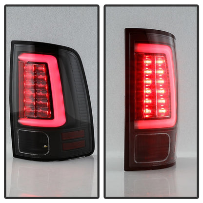 Spyder Dodge Ram 09-18 LED Tail Lights - All Black ALT-YD-DRAM09V2-LED-BKV2 (Incandescent Only) 5085917 5085917 Photo - Unmounted
