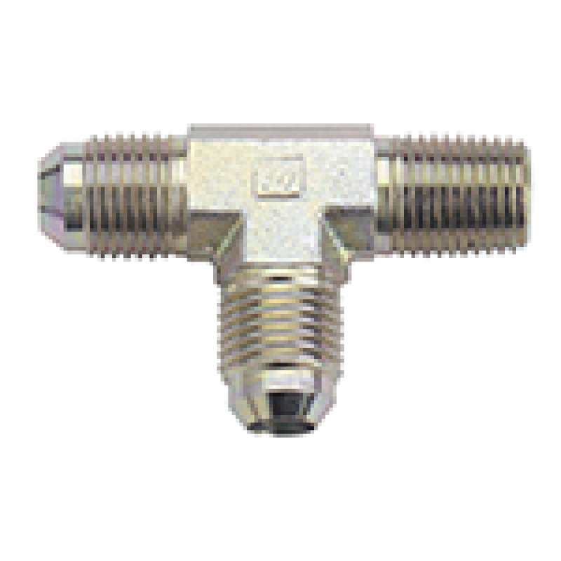 Fragola -4AN Tee 1/8 NPT On Run - Steel 582604 582604 Photo - Primary