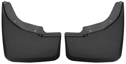 Husky Liners 15 Chevrolet Silverado 3500 HD Black Dually Rear Mud Guards (2pc) 57871 Photo - Primary