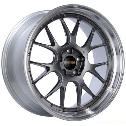 BBS LM-R 21x10 5x120 ET35 Diamond Black Center Diamond Cut Lip Wheel -82mm PFS/Clip Required LM326DBPK LM326DBPK Photo - Primary
