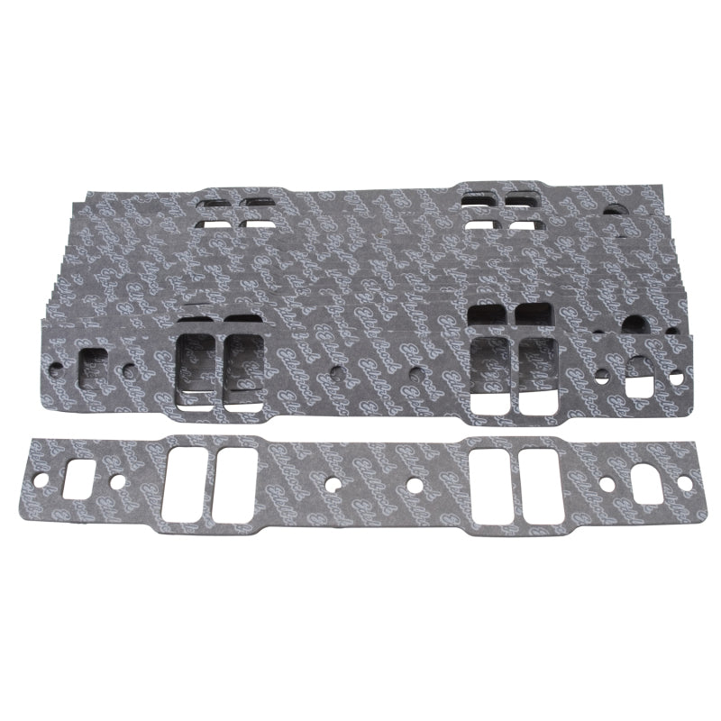 Edelbrock Gasket Kit Intake Manifold SBC 2814 for GM Cast Iron Bowtie Vortec Package of 10 72078 72078 Photo - Primary