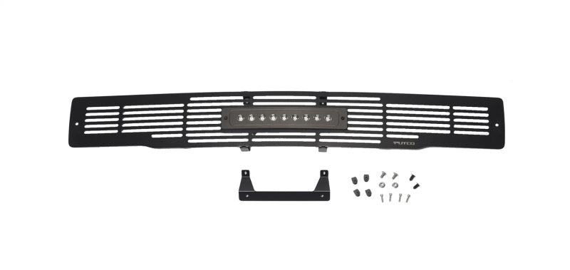 Putco 2015-2017, Ford F150 - Stainless Steel Black Bar Design w/10" Luminix 87160L Photo - Primary