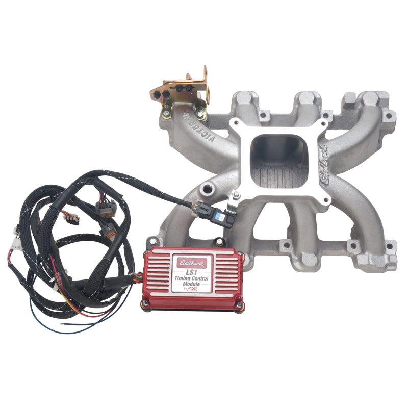 Edelbrock Manifold, LS1 Victor Jr, EFI to Carbureted conversion 2908 Photo - Primary
