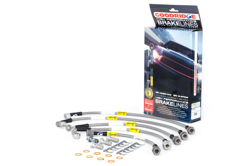Goodridge Stainless Steel Brake Line SS 04-08 Cadillac CTS-V 12242 Photo - Primary