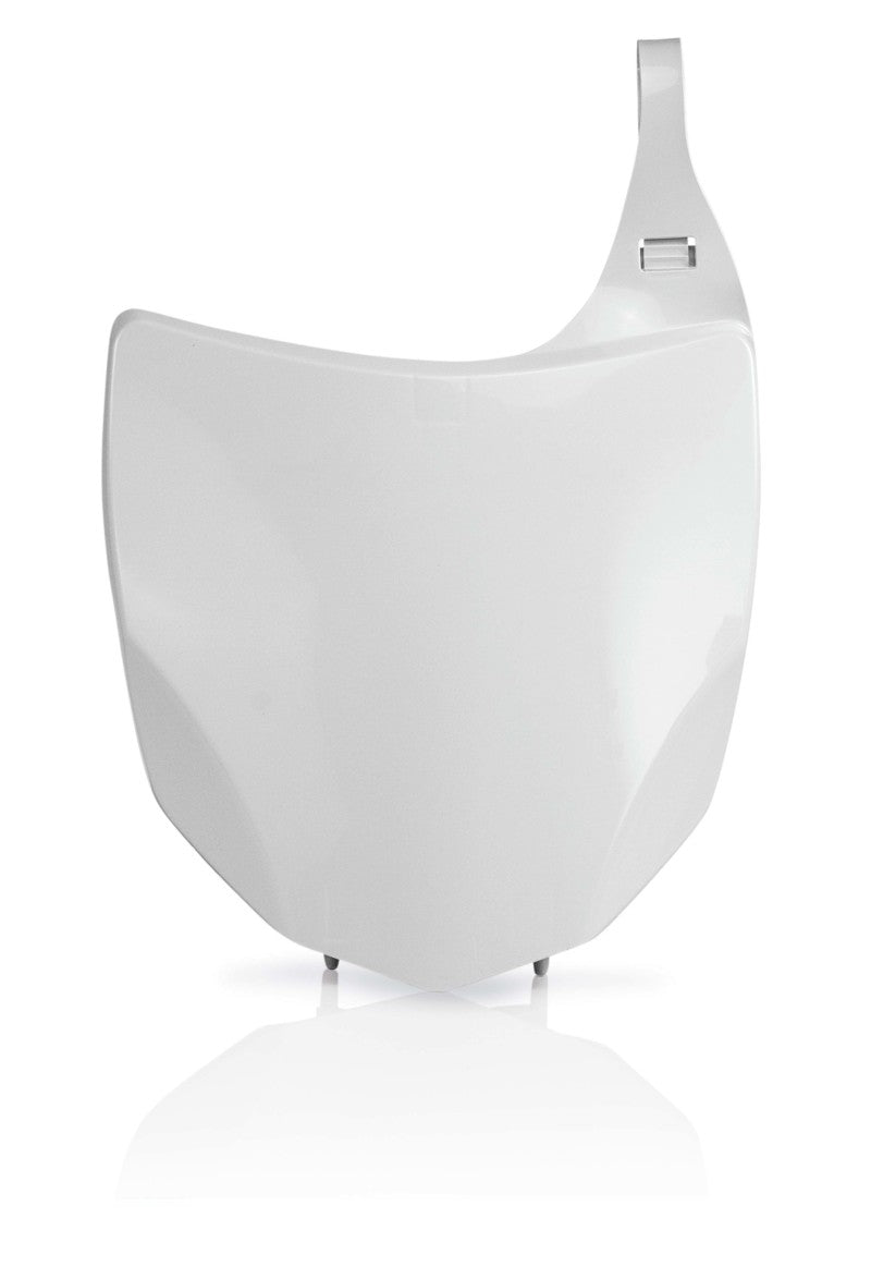 Acerbis 09-12 Kawasaki KX250F/450F Front Number Plate - White 2141750002 2141750002 Photo - Primary