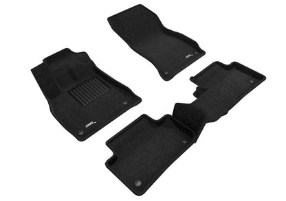 3D MAXpider 18-23 Audi Q5/SQ5 (FY/80A) / 21-23 Q5 PHEV Elegant Floor Liner R1 & R2 - Black L1AD04704709 L1AD04704709 Photo - Primary