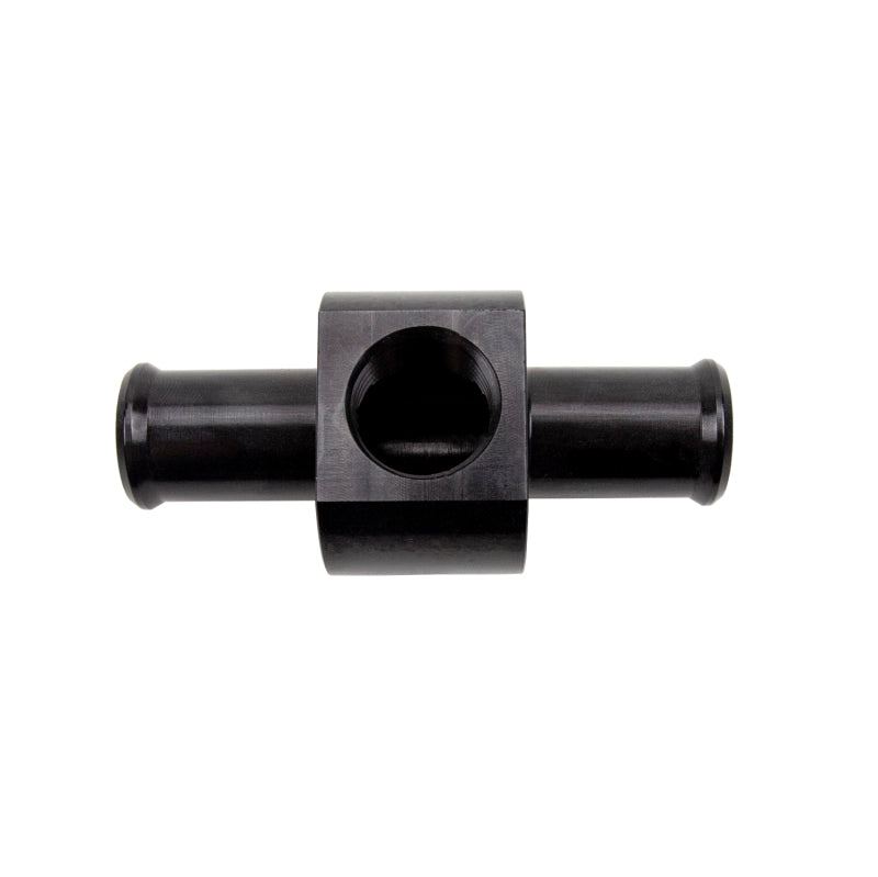 Wehrli 3/4in Hose Barb Straight w/ 1/2in NPT Port Billet Aluminum Adapter Fitting - Black Anodized WCF205-151