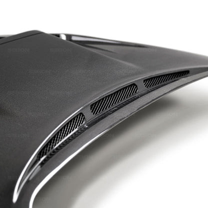 Seibon Carbon Fiber Hood For 2015-2021 Subaru WRX/STi HD15SBIMP-VS Photo - Primary