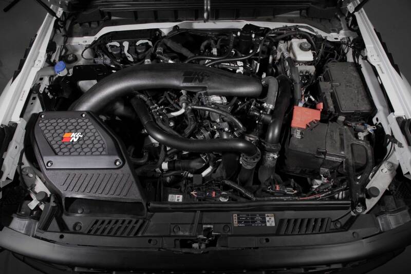 K&N Engineering K&N 2023 Ford Bronco Raptor V6 3.0L F/I 63 Series Aircharger Performance Air Intake System 63-2625 63-2625 Photo - Mounted