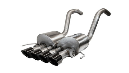 Corsa 2014-2019 Chevrolet Corvette C7 Z06 6.2L 2.75in Xtreme Axle-Back w/ Dual NPP & Quad Black Tips 14777BLK 14777BLK Photo - Primary