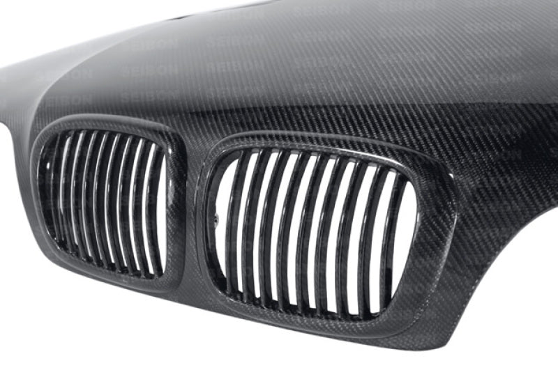 Seibon 97-03 BMW 5 Series 4Dr (E39) GTR-Style Carbon Fiber Hood HD9703BMWE39-GTR HD9703BMWE39-GTR Photo - Primary