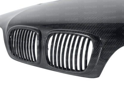 Seibon 97-03 BMW 5 Series 4Dr (E39) GTR-Style Carbon Fiber Hood HD9703BMWE39-GTR HD9703BMWE39-GTR Photo - Primary