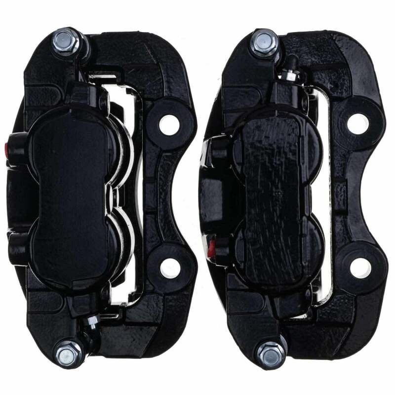 PowerStop Power Stop 03-06 Cadillac Escalade Rear Black Caliper - Pair w/Bracket S4940BLK S4940BLK Photo - out of package