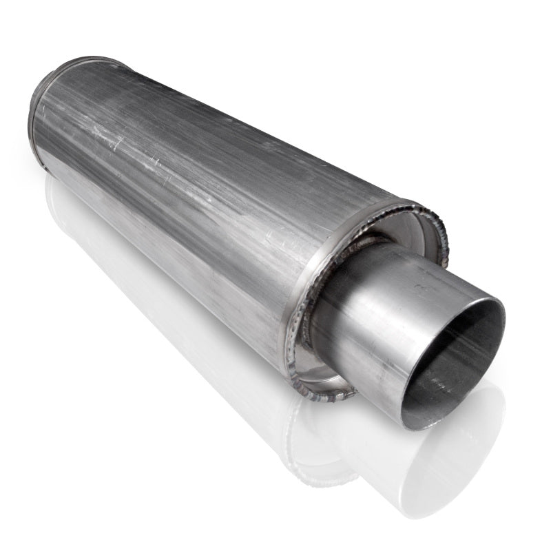 Stainless Works 2.5in VINTAGE ROUND MUFFLER VR2525 VR2525 Photo - Primary