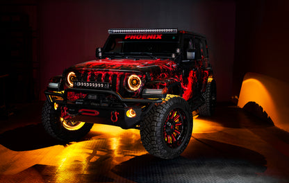 ORACLE Lighting Oracle Bluetooth + RF Underbody Rock Light Kit - 4 PCS - ColorSHIFT 5818-333 5818-333 Photo - lifestyle view