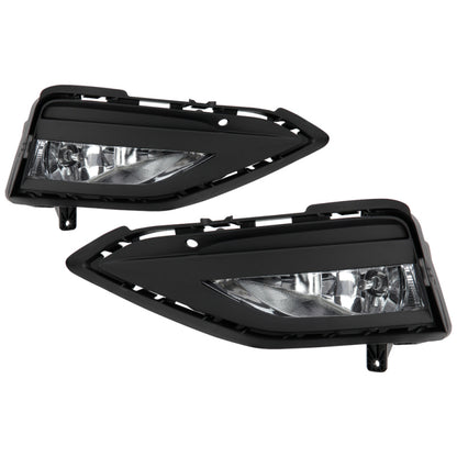 Spyder VW Jetta 19-20 OEM Style Fog Lights w/Universal Switch - Clear (FL-VJ2019-C) 5087164 5087164 Photo - Primary
