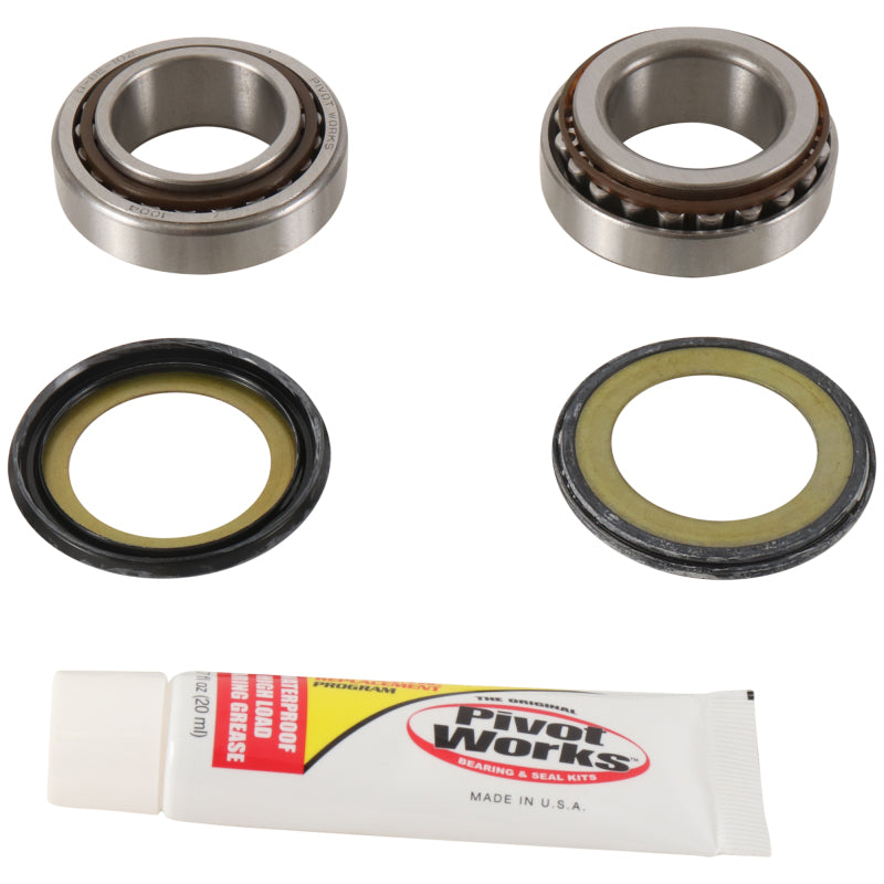 Pivot Works 99-13 Husqvarna CR125 PW Steering Stem Bearing Kit PWSSK-HQ01-001 PWSSK-HQ01-001 Photo - Primary