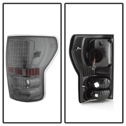 SPYDER Xtune Toyota Tundra 07-13 LED Tail Lights Smoke ALT-ON-TTU07-LED-SM 5013231 5013231 Photo - Unmounted