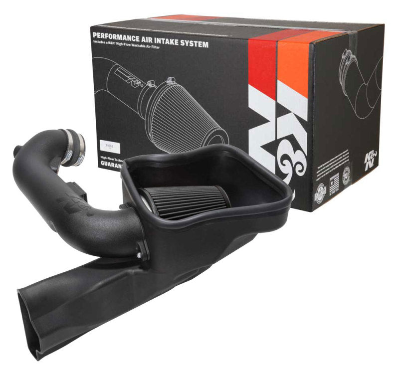 K&N Engineering K&N 18-23 Ford Mustang GT 5.0L V8 F/I Dryflow Performance Air Intake System 30-2605 30-2605 Photo - out of package
