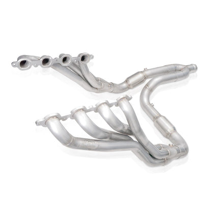 Stainless Works 15-19 Chevrolet Tahoe Headers 5.3L 1-7/8in Primaries High-Flow Cats 3in Leads Y-Pipe CTTH15HCATY CTTH15HCATY Photo - Primary