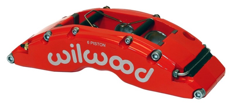 Wilwood Caliper-TC6R-Red 1.88/1.62/1.62in Pistons 1.38in Disc 120-14320-FSR 120-14320-FSR User 1