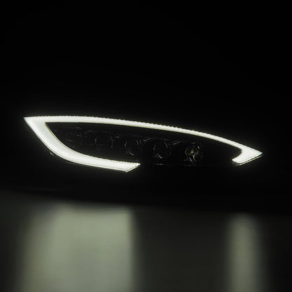 AlphaRex 12-21 Tesla Model S NOVA LED Proj Headlights Alpha-Black w/Actv Light & Seq.Sig / SB DRL 880878 880878 User 1