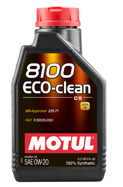 Motul 1L 8100 Eco-Clean 0W20 108813 108813 Photo - Primary