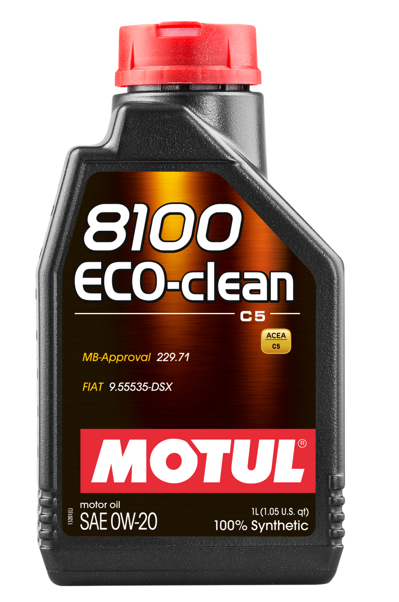 Motul 1L 8100 Eco-Clean 0W20 108813 108813 Photo - Primary