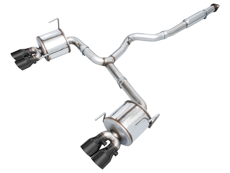 AWE Tuning 2022+ VB Subaru WRX Touring Edition Exhaust - Diamond Black Tips 3015-43979 3015-43979 Photo - Primary