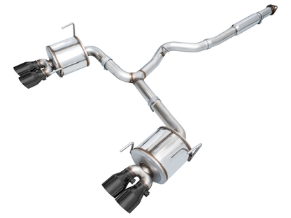 AWE Tuning 2022+ VB Subaru WRX Touring Edition Exhaust - Diamond Black Tips 3015-43979 3015-43979 Photo - Primary