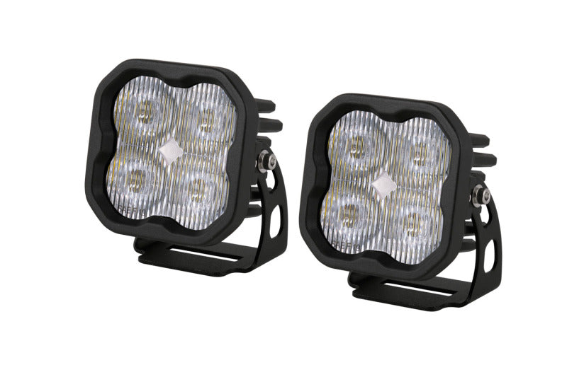 Diode Dynamics SS3 LED Pod Max - White SAE Fog Standard (Pair) DD6489P DD6489P Photo - Primary