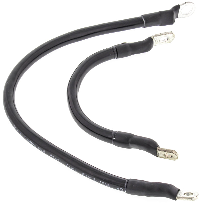 All Balls Racing 66-77 Harley FLH Electra Glide Battery Cable Kit Clear 79-3006 79-3006 Photo - Primary