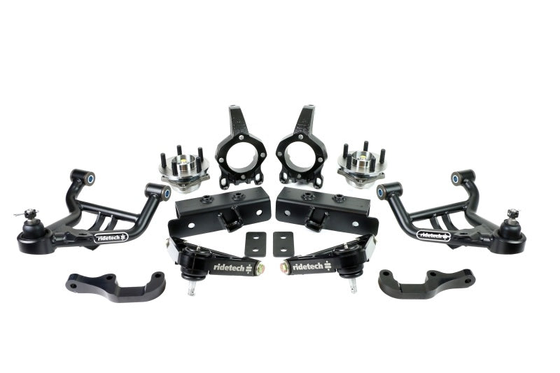 Ridetech 79-93 Ford Mustang w/ Stock K-Member Front SLA Suspension System 12122600 12122600 Photo - Primary
