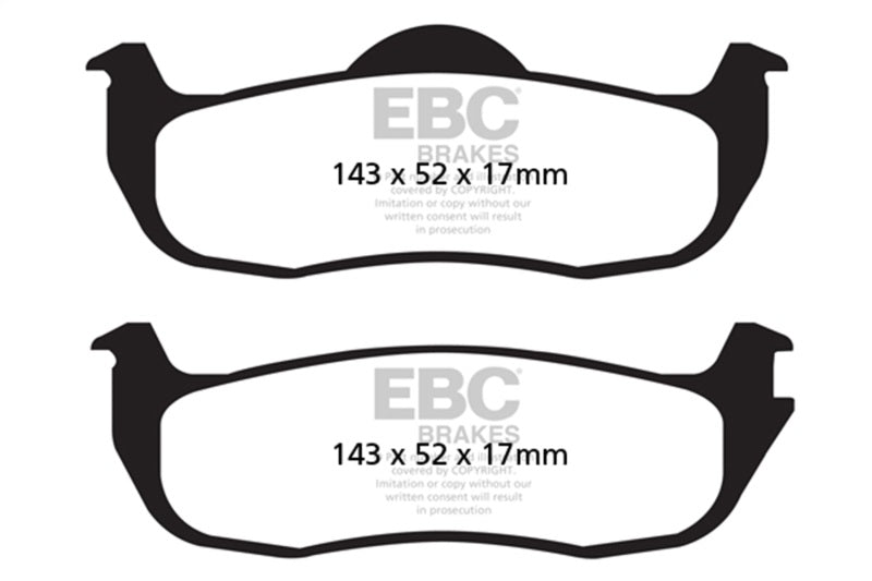 EBC Disc Brake Pad Set DP61707 Photo - Primary