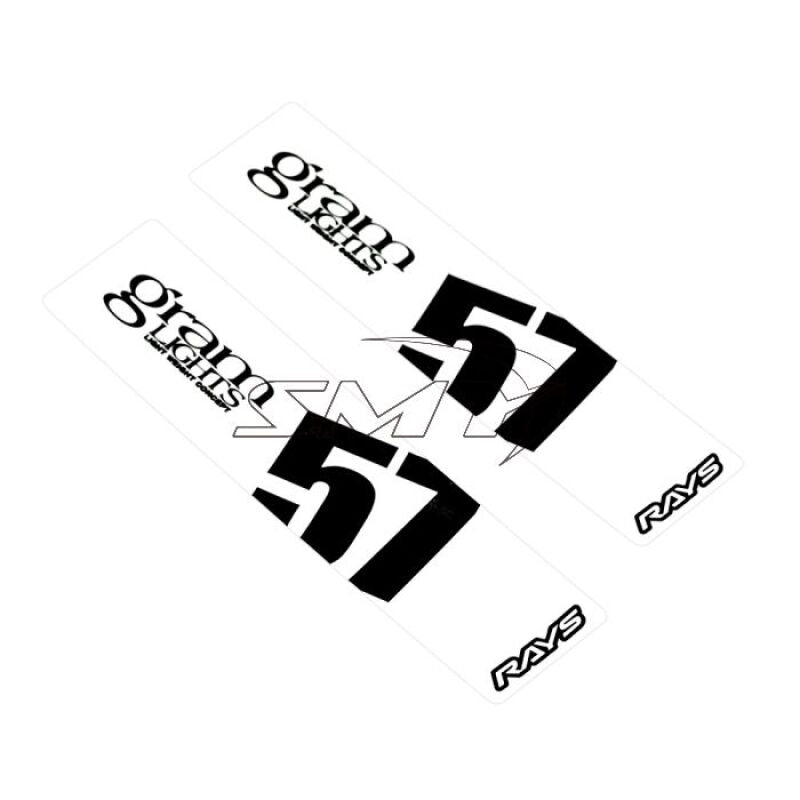 Gram Lights 57DR/57CR Spoke Sticker White (2 PCS) WC57SSTKW WC57SSTKW User 1