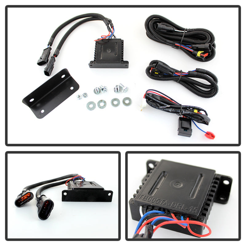 Spyder Toyota Tundra 07-13 Daytime LED Running Lights (XSP-X Model Look)wo/swtch Blk FL-DRL-TTU07-BK 5077714 5077714 User 1