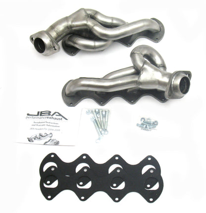JBA 05-10 Ford F-250/F-350 5.4L 3V 1-5/8in Primary Raw 409SS Cat4Ward Header 1676S-1 1676S-1 Photo - Primary