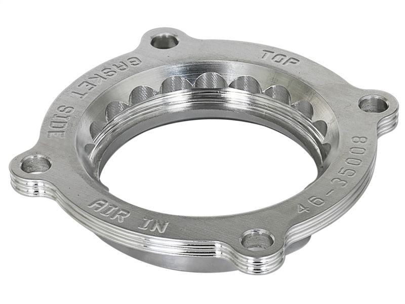 aFe Silver Bullet Throttle Body Spacer for Jeep Wrangler (JL) 2018 V6-3.6L 46-35008 Photo - Primary