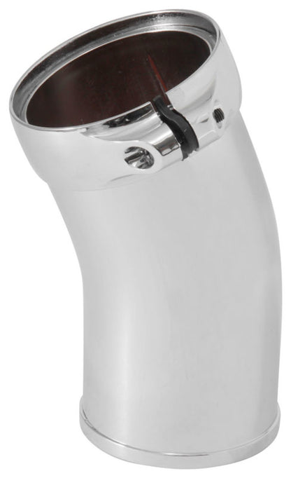 Spectre Universal Intake Elbow Tube (ABS) w/Collar 3in. OD / 22 Degree - Chrome 8728 8728 Photo - Unmounted