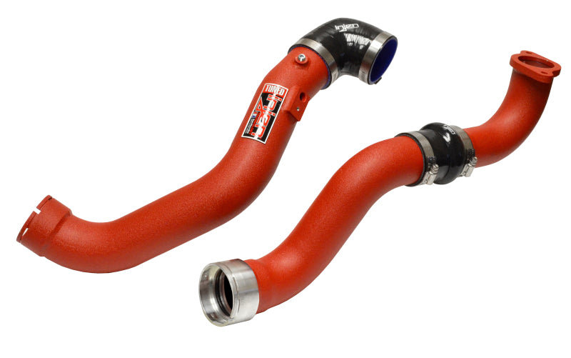 Injen Wrinkle Red Intercooler Pipe Kit 16-17 Chevy Camaro 2.0L Turbo 4 Cyl SES7300ICPWR Photo - Primary