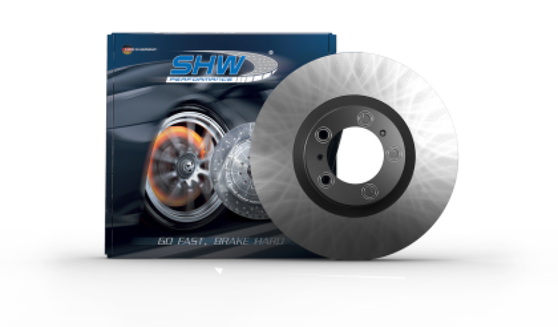 SHW Performance SHW 19-22 Porsche Macan 2.0L V6 Front Left Smooth Monobloc Brake Rotor (95B615301AB) PFL39525