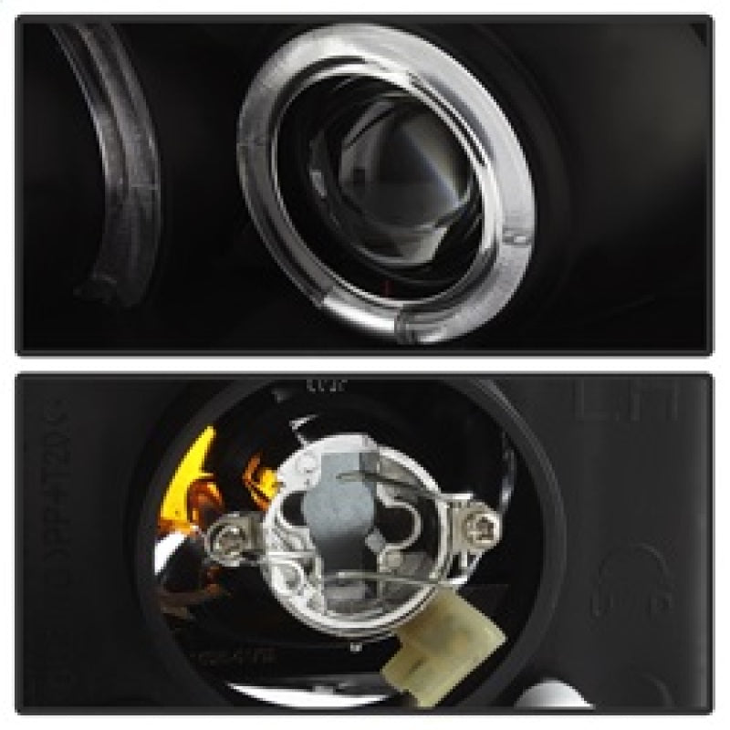 Spyder Honda Civic 06-08 2Dr Projector Headlights LED Halo Black High H1 Low H1 PRO-YD-HC06-2D-HL-BK 5010780 5010780 Photo - Unmounted