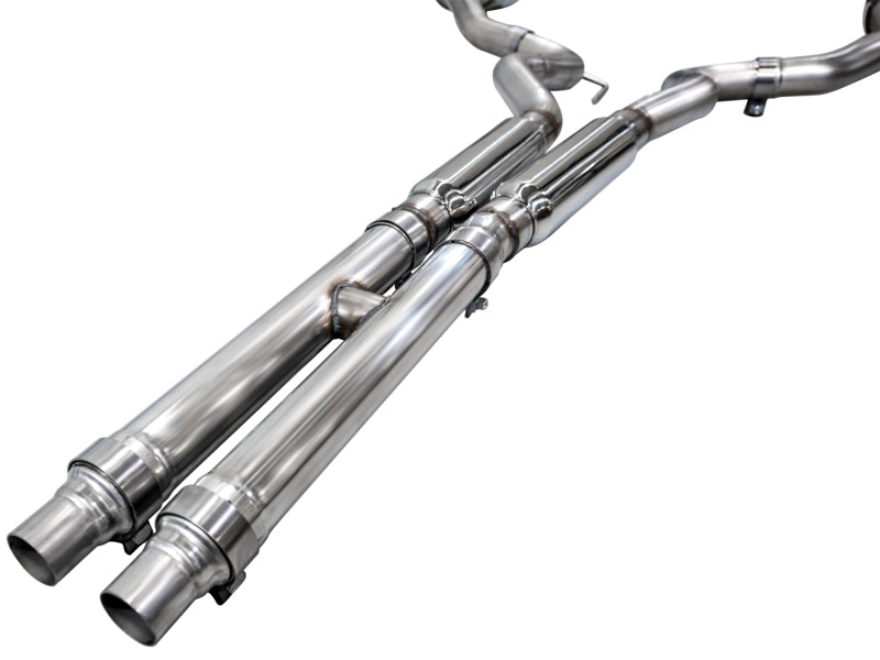 AWE Tuning AWE 2024 Ford Mustang GT Fastback S650 RWD Touring Catback Exhaust w/ Dual Diamond Black Tips 3015-33650 3015-33650 Photo - out of package