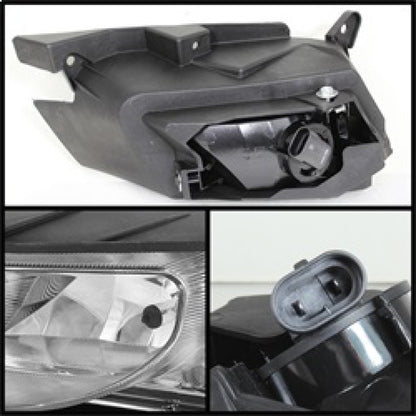 Spyder Mazda 3 2.5L 2010-2011 (excluding Speed3 Models)OEM Fog Lights w/Switch Clear FL-MM32010-C 5070456 5070456 Photo - Unmounted