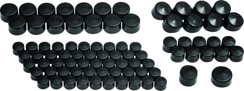 Kuryakyn Kool Kaps Eng Kit Tc Evo Black 2452 2452 Photo - Primary