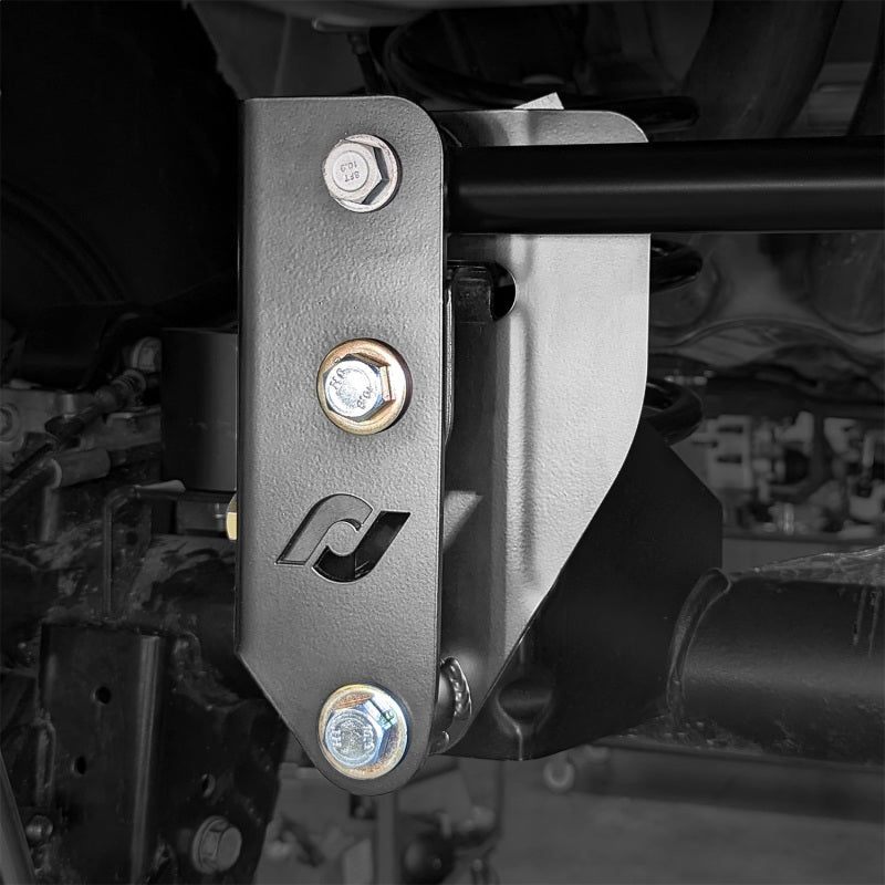 RockJock JL 392 Only Geometry Correction Axle Bracket for Rear Trac Bar RJ-141403-101 RJ-141403-101 Photo - Mounted