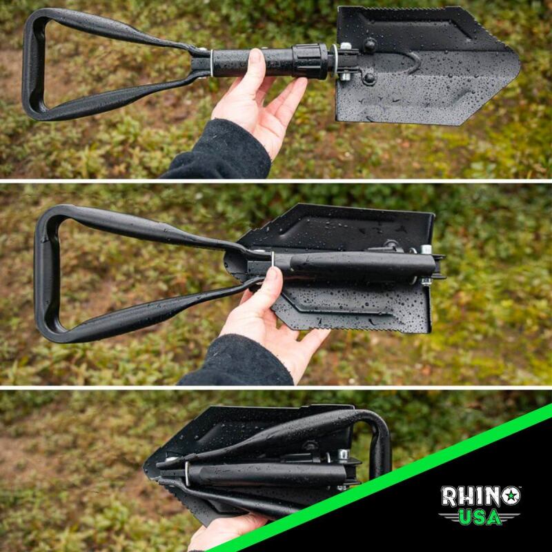 Rhino USA Folding Recovery Shovel W/Pick RNO-ETOOL RNO-ETOOL User 1