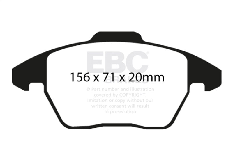 EBC Disc Brake Pad Set DP21517 Photo - Primary